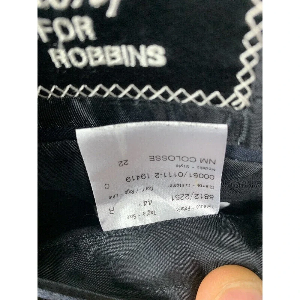 42R Brioni NM Colosse Navy Striped Wool & Silk Sport Coat - Suit Jacket
